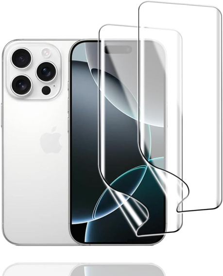 2x Folia Hydrożelowa do iPhone 16 Pro Max, ERBORD Hydrogel Foil