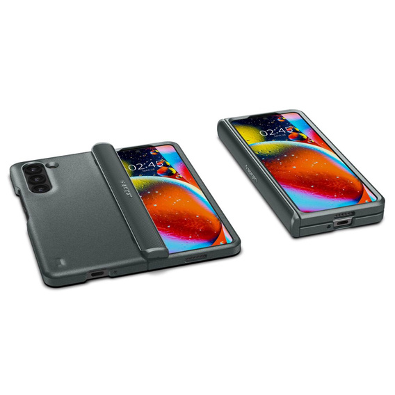Etui Spigen do Samsung Galaxy Z Fold 5, Slim Armor Pro, Zielone