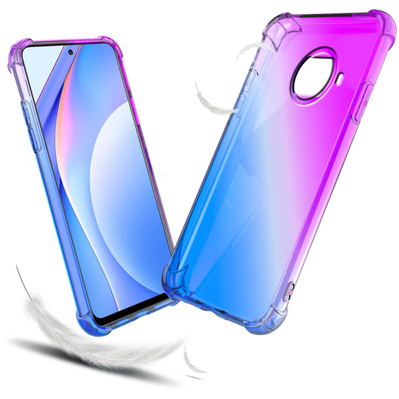 Etui Gradient Dropproof do Xiaomi Mi 10T Lite 5G, Fioletowe / niebieskie