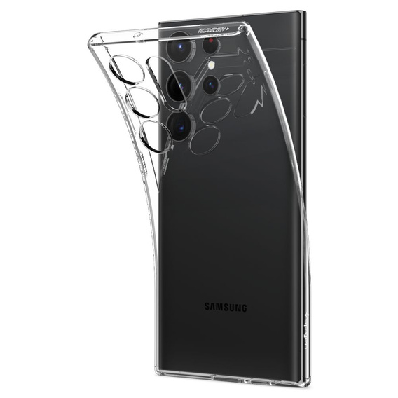 Etui Spigen do Galaxy S23 Ultra, Liquid Crystal, przezroczyste