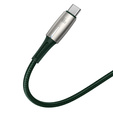 Baseus kabel Cafule Metal USB – USB-C 0,25 m 66W - czarny