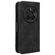 Etui z klapką do Honor Magic 7 Pro, Card Slot, czarne