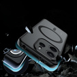 Etui do Xiaomi Redmi Note 14 4G, do MagSafe, ERBORD Matt Case, czarny + Szkło na ekran