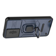 Etui do Samsung Galaxy M15 5G, KickStand Camera Lens, niebieskie