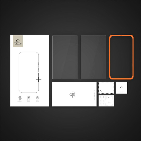 Tech‑Protect Easy Set+ – szkło hartowane do Nintendo Switch 2 (zestaw 2 sztuk)