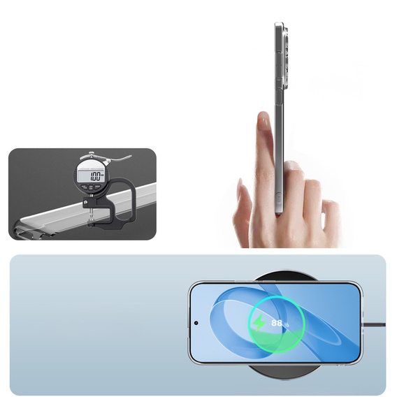 Etui IMAK do Xiaomi Poco F8 Ultra, UX-5 Series, przezroczyste