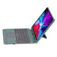 Etui z klawiaturą do iPad Air 10.9" 2022/2020 (5/4 gen.), TouchPad Pen Slot, zielone