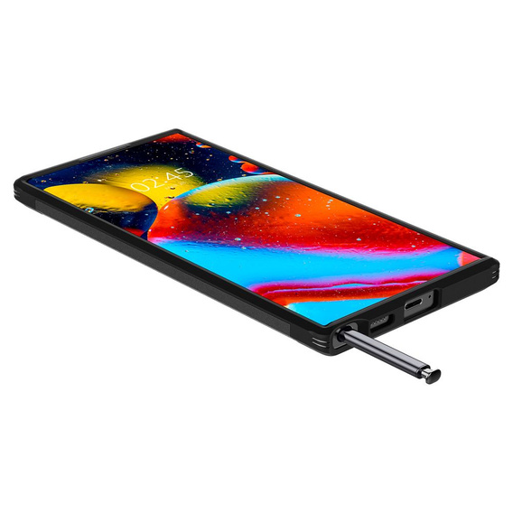 Etui Spigen do Samsung Galaxy S22 Ultra, Tough Armor, czarne