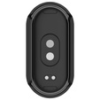 Etui z Diamentami do Xiaomi Smart Mi Band 9, Czarne