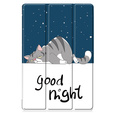 Etui do Samsung Galaxy Tab S10 Lite / S10 FE / S9 FE, z klapką, sleeping cat