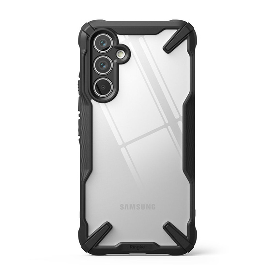 Zestaw Etui Ringke do Samsung Galaxy A54 5G, Fusion X, Czarne + Szkło