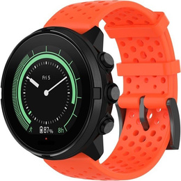 Pasek Silikonowy do Suunto 9 24mm - Pomarańczowy