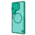 Etui do Samsung Galaxy S25 Ultra, pancerne Nillkin, Icelade Prop, do Magsafe, zielone