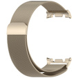 Pasek Bransoleta Milanese do Samsung Galaxy Watch 8 / 8 Classic, Beżowa