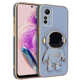 Zestaw Etui Electro do Xiaomi Redmi Note 12S, Astronauta, Niebieskie + Szkło