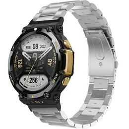 Bransoleta Stalowa do Amazfit T-Rex 2, Srebrna