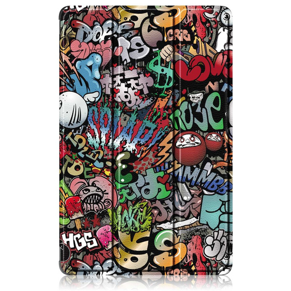 Etui do Xiaomi Redmi Pad 10.6, Trójdzielne z klapką, Graffiti