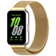 Bransoleta Milanese do Samsung Galaxy Fit 3, Złota