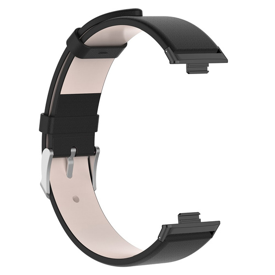 Pasek Skórzany do Huawei Watch Fit 4 / 4 Pro / 3, Czarny