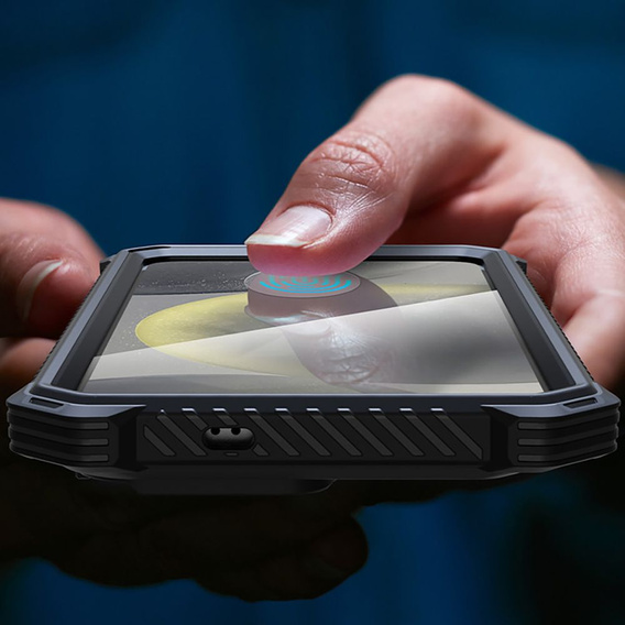 Etui Supcase do Samsung Galaxy S25, IBLSN ArmorBox MagSafe, Czarne