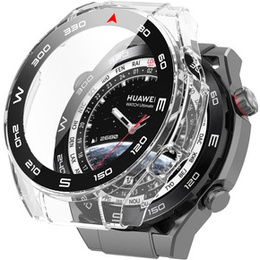 2w1 Etui + Szkło Hartowane do Huawei Watch Ultimate, Przezroczyste