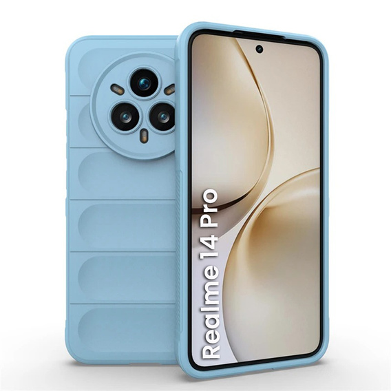 Etui do Realme 14 Pro 5G, Gaming Shockproof, niebieskie