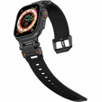Pasek do Apple Watch 1/2/3/4/5/6/7/8/9/10/SE/Ultra/Ultra 2 42/44/45/49MM, Czarny