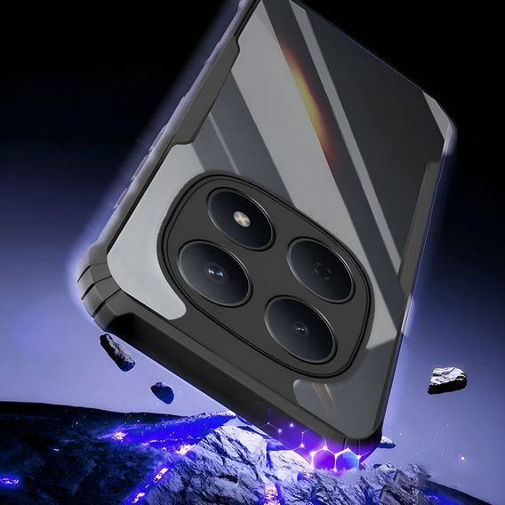 Etui do Xiaomi Redmi Note 15 5G / Poco M8 5G, AntiDrop Hybrid, czarne