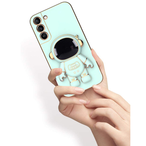 Etui do Samsung Galaxy S23, Astronaut, zielone