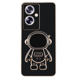 Etui do Oppo A79 5G, Astronaut, czarne