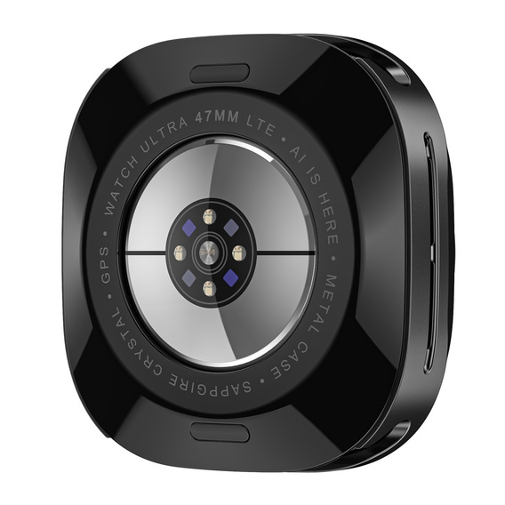 Etui aluminiowe do Samsung Galaxy Watch Ultra 47mm (2025 / 2024), czarne