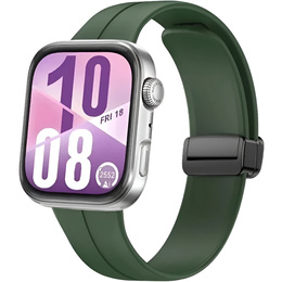 Pasek Silikonowy do Huawei Watch Fit 4 / 4 Pro / 3, Zielony