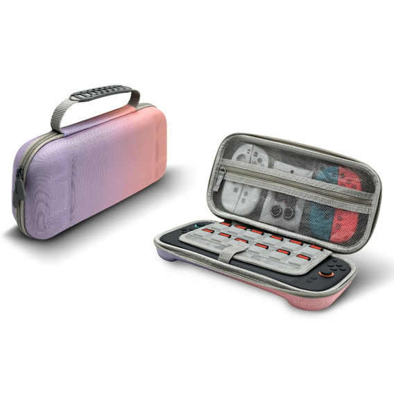 Etui do Nintendo Switch 2 – różowo-fioletowy gradient