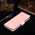 Etui z klapką do Motorola Edge 60 Pro – Card Slot Wallet, różowe