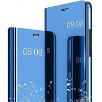 Etui do Oppo Reno5 5G, Clear View, jasnoniebieskie