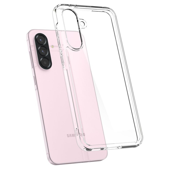 Etui Spigen do Samsung Galaxy A56 5G, Ultra Hybrid, przezroczyste + Szkło Hartowane 9H