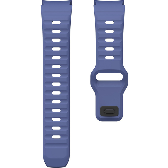 Pasek Silikonowy do Samsung Galaxy Watch 4/5/6/7/FE 40/42/43/44/45/46/47mm, Ciemny Niebieski