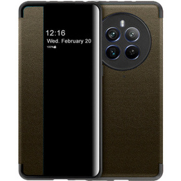 Etui z klapką do Realme 12 Pro 5G / 12 Pro+ 5G, Side View, brązowe