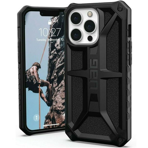 Etui Urban Armor Gear do iPhone 13 Pro, Monarch, czarne