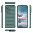 Etui do Motorola Edge 40 Neo, Gaming Shockproof, zielone