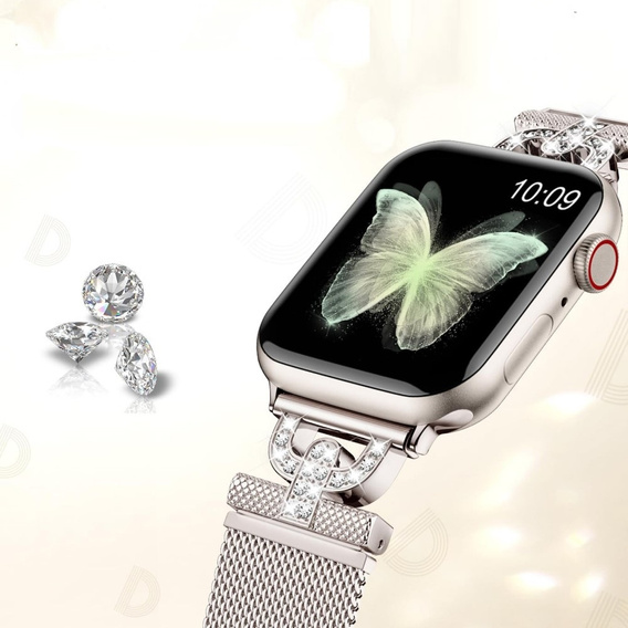 Bransoleta do Apple Watch 1/2/3/4/5/6/7/8/9/10/11/SE 38/40/41/42mm, Beżowa