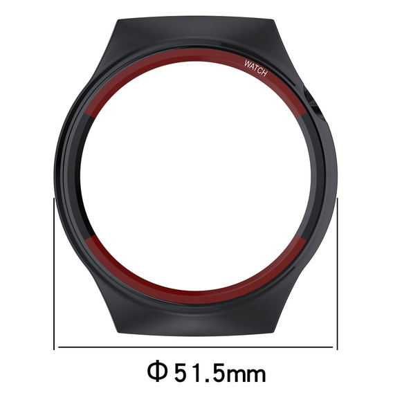 Etui do Huawei Watch GT 4 46mm, Czarne