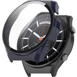 Etui + Szkło 2w1 do Xiaomi Watch S1, Dark Blue