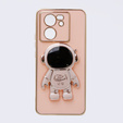 Etui do Xiaomi 13T / 13T Pro, Astronaut, różowe rose gold