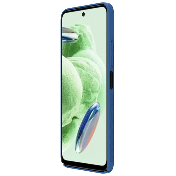 Etui do Xiaomi Redmi 12 4G, pancerne Nillkin, CamShield Pro, Niebieskie