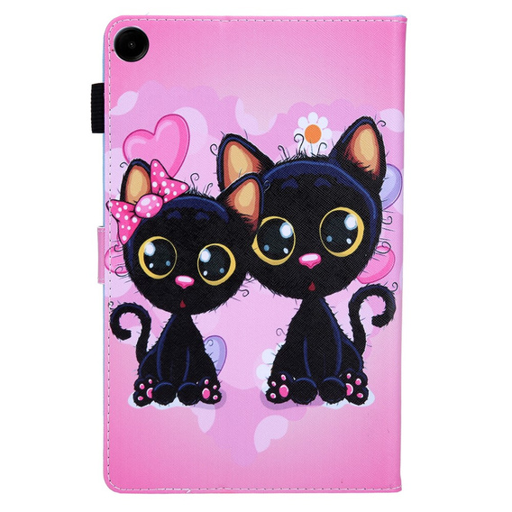 Etui do Samsung Galaxy Tab A9+ X210 / X215 / X216B, two cats