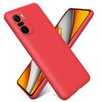 Etui do Xiaomi Mi 11i / POCO F3, Silicone Lite, czerwone