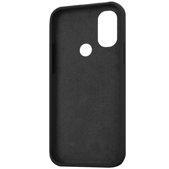 Etui do Motorola Moto E40/E30/E20, Silicone Lite, czarne