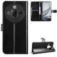 Etui z klapką do Nubia Focus Pro 5G, Crazy Horse Wallet, czarne