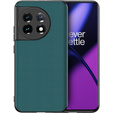 Etui skórzane do OnePlus 11 5G, Obudowa leather hybrid Case, Zielone